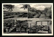 AK Groß-Berkel im Weserbergland, Gasthaus Unter den Linden, Innenansicht, Uferp 