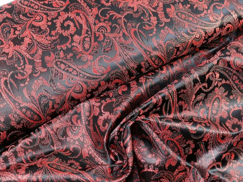 Lurex jacquard stoff - stoff, brokat