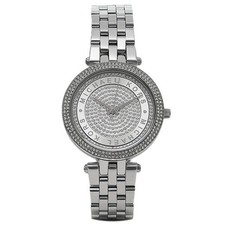 Michael Kors Uhr MK3476 Mini Darci Damenuhr Edelstahl Silber Armbanduhr Quarz