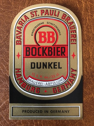 Bieretikett bavaria pauli - bieretikett,