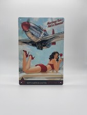 Blechschild North American Aviation 20x30cm Nostalgie Retro Vintage Reklame Deko