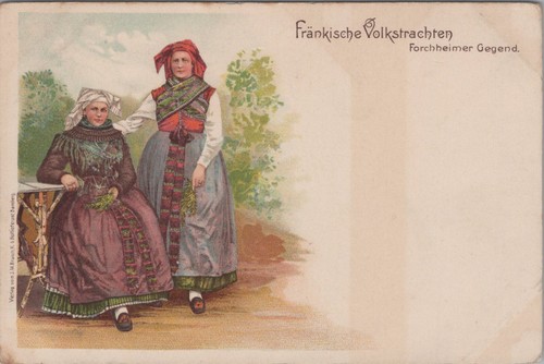 Fränkische volkstrachten - fränkische,