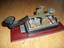 Morsetaste Junkers Zivile Verwendung Seefunk  J.JUNKER aus Honnef /Rh  D.G.B.M.