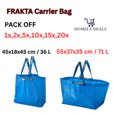 IKEA FRAKTA Tasche blau groß