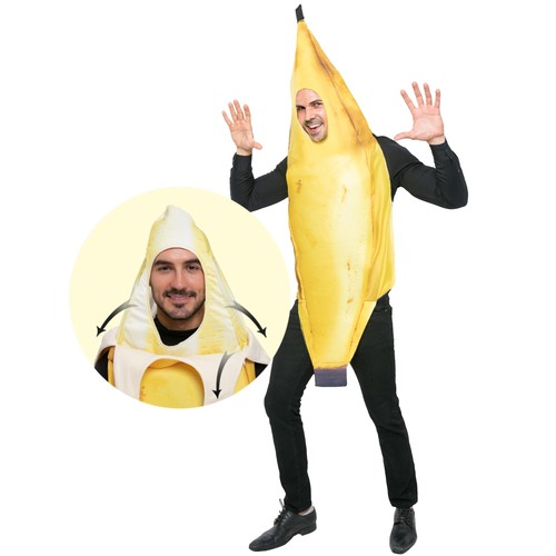 Realistisches bananenkostüm - realistisches,