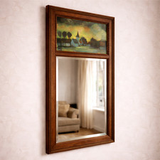 Antiker Spiegel mit Gemälde