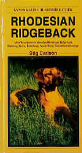 Rhodesian ridgeback - rhodesian,