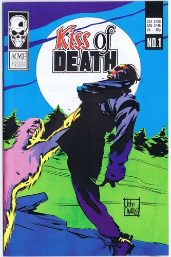 Kiss death 1 us comic - kiss,