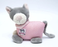 SIGIKID Cati Cat  rosa grau Katze Spieluhr RARITÄT