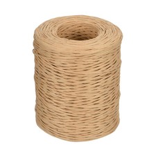 656 Fuß Blumendraht Wickeldraht, 2mm Floristendraht Eisendraht mit Papier, Natur