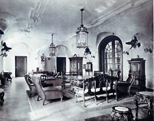 Salon im Schloß Kochtschütz im Kreis Lublinitz (Schlesien) 1909