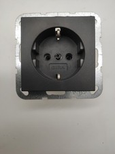 Gira System 55 418828 Schuko Steckdose Anthrazit Matt