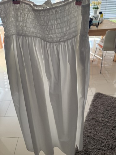 Zara maxirock weiss - m,