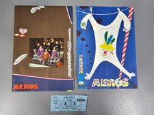Altes original Programmheft Prospekt Zirkus AEROS 1980 + Eintrittskarte DDR