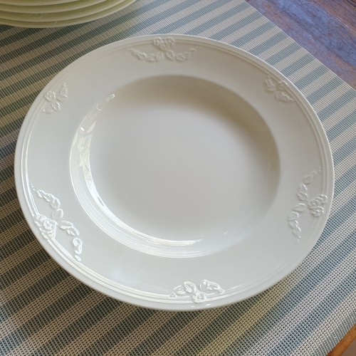 Fiori weiss suppenteller - v&b,