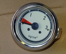 Öldruckmanometer Einbaumaß Ø60mm mit Beleuchtung für Traktor Druckanzeige 05