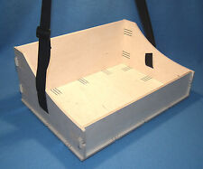 JGA Holz Bauchladen Hochzeit Junggesellen Abschied Fete Catering Gurt in schwarz