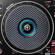 PIONEER CARBON FIBER DDJ-RR DDJ RR JOG / SLIPMAT GRAFIK / AUFKLEBER CDJ DJM DDJ