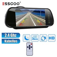 7" Auto KFZ Rückspiegel