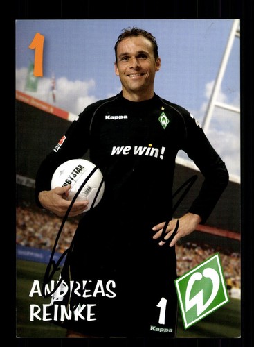 Andreas reinke autogrammkarte - andreas,