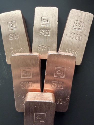 Kupferbarren 999 copper - 999,
