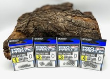 Balzer Owner Oval Split Ring P-36 Größe 1 2 3 4 ovaler Sprengring 20 Stück