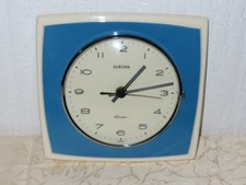 Vintage Keramik Wand Uhr