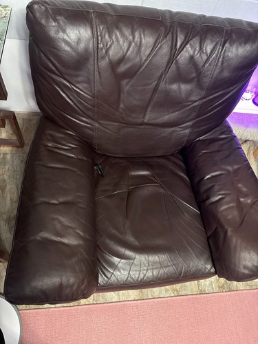 Leder heimkino sessel braun - leder,