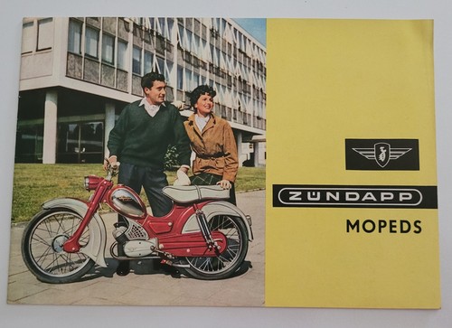 Zündapp moped prospekt - ,