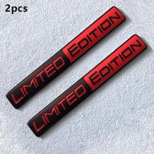 2pcs Limited Edition Emblem
