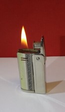 Altes IMCO STREAMLINE 6800 Benzinfeuerzeug gelb und schwarz Lighter Brennt!