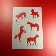 A3 Schablone Pferd Hengst 5
