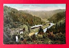 AK STEINICHT Vogtländische Schweiz 1915 Haltepunkt mit Eisenbahn Dampfl.( 152888