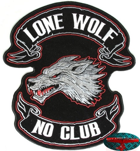Lone wolf club - club, patch