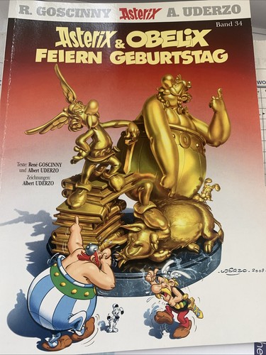 Asterix und obelix - obelix, feiern