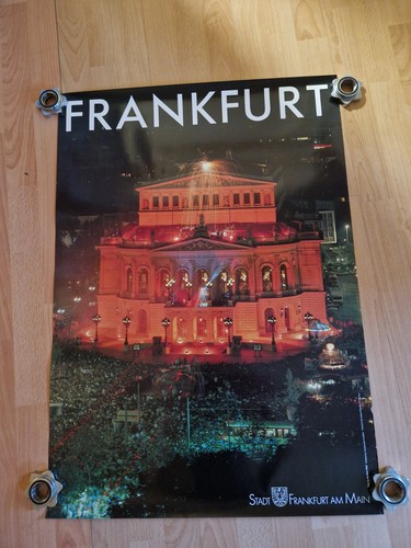 Frankfurt main plakat - frankfurt, am