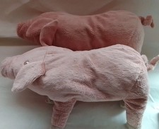 2x IKEA Schwein Wutz Knorrig 40 cm Stofftier Kuscheltier Plüschtier