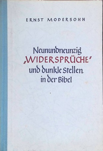 Neunundneunzig widersprüche - neunundneunzig, "widersprüche"