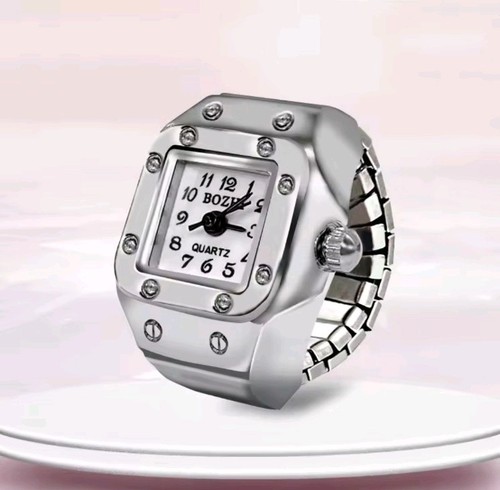 Trendy uhr quarzuhr - als, ring