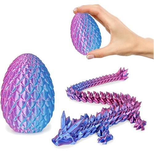 Gedrucktes drachenei - 3d-gedrucktes,