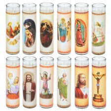 Religiöse Kerze Weihnachten
