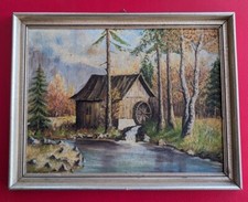 1955 W. Steil 38x30cm Öl Bild