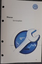 VW Sharan Serviceplan  März