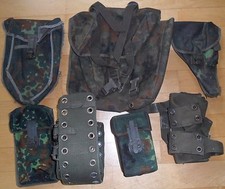 BW Lochkoppel Tragesystem 8 tlg. Flecktarn Koppeltragegestell Magazintasche