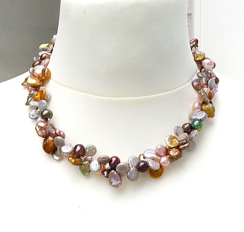 Perlen kette keshi perlenkette - keshi,