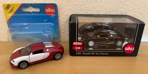 Siku 1305 bugatti 4 - siku, 16.4