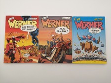 Werner Comics | Auswahl | Achterbahn Verlag | 90er Jahre | Vintage | Kult