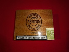 Leere Zigarren Kiste Cigar Box Ashton Classic Magnum