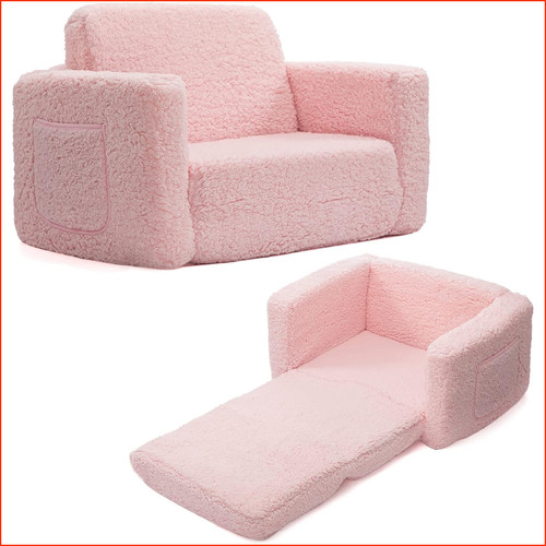 Kindersofa aufklappen 1 - 2,