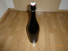 3 Liter leere Bierflasche Bügelverschluss Privatbrauerei Falter aus Regen 50 cm